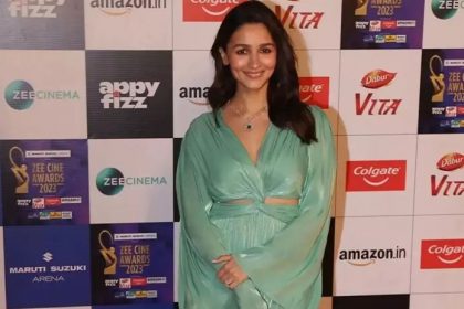 Zee Cine Awards: थाई-हाई स्लिट ड्रेस पहन इवेंट में पहुंचीं आलिया भट्ट